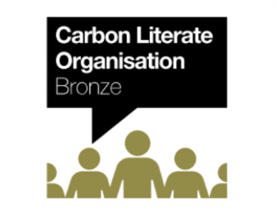 Carbon Literate Organisation Bronze badge