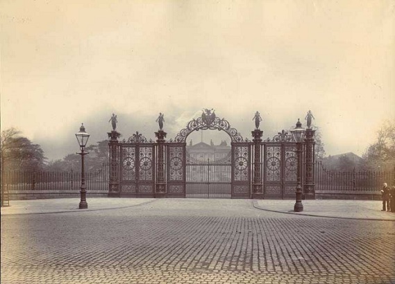 The golden gates about 1900
