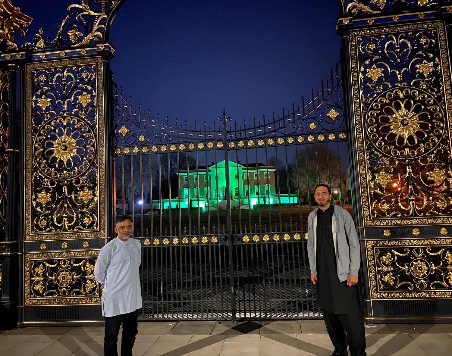 Town Hall, light up green, Ramadan, Eid-al-Fitr