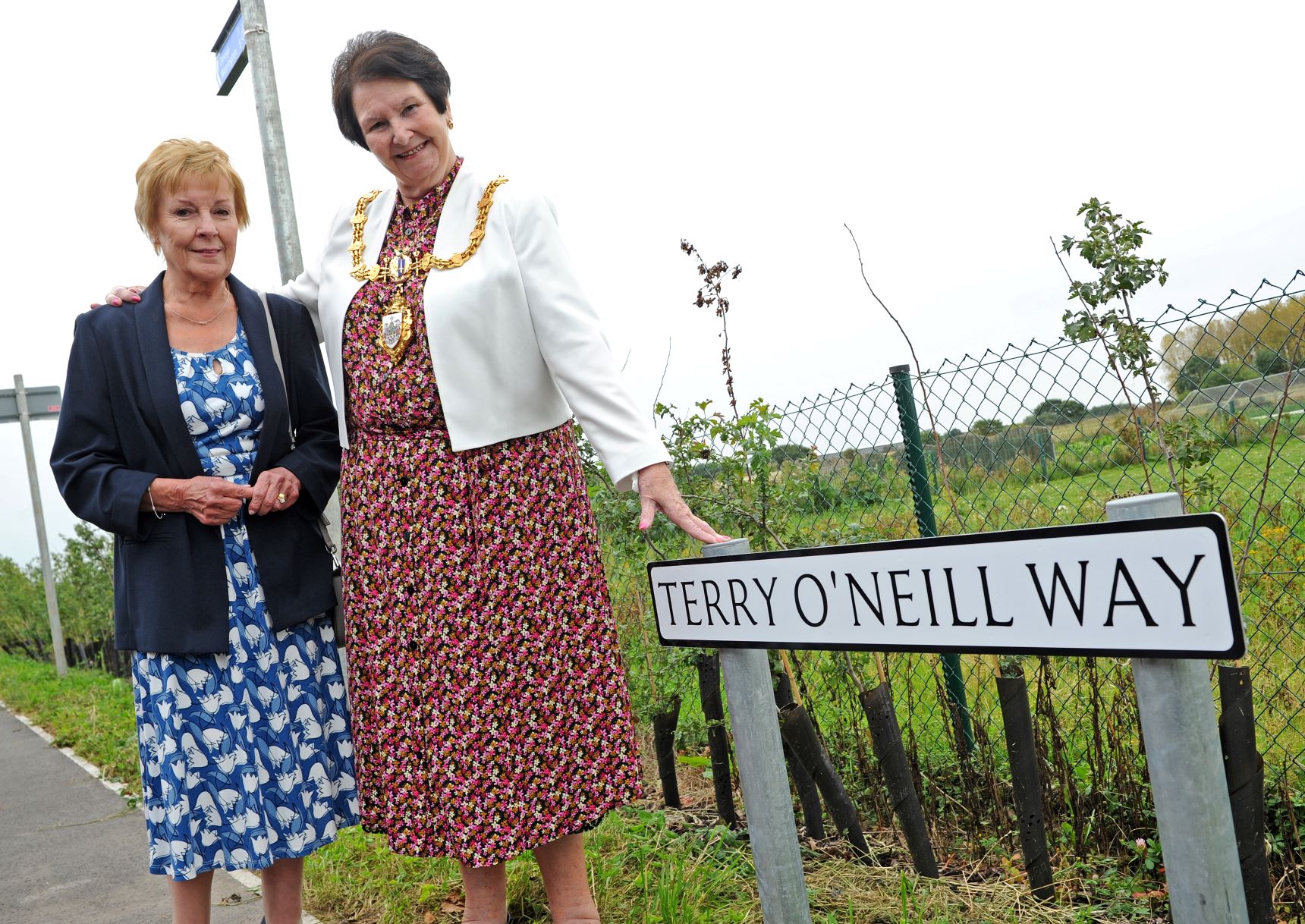 The Terry O'Neill Way launch