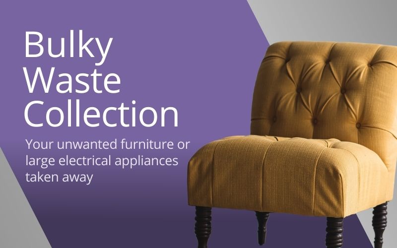 Your unwanted furniture or large electrical appliances taken away