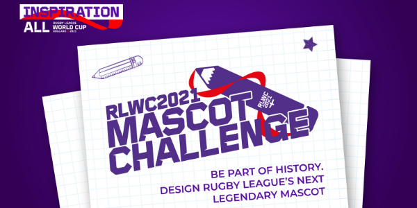 Text: RLWC 2021 mascot challenge. 