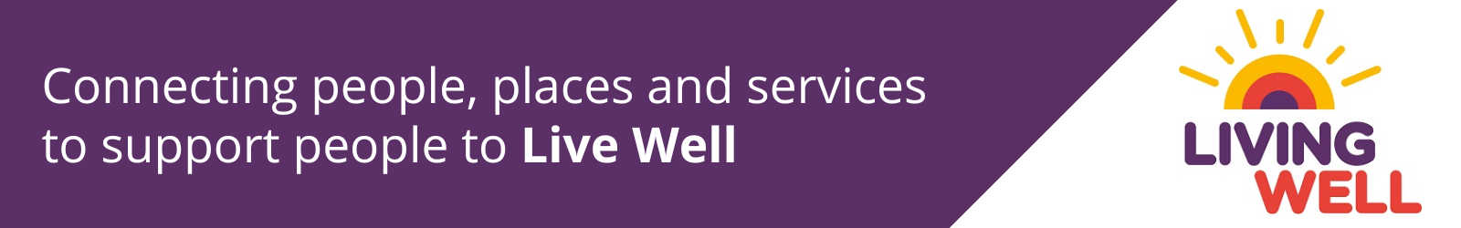 Connecting people, places and services to support people to Live Well