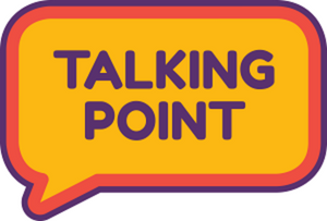Talking Point logo for Warrington