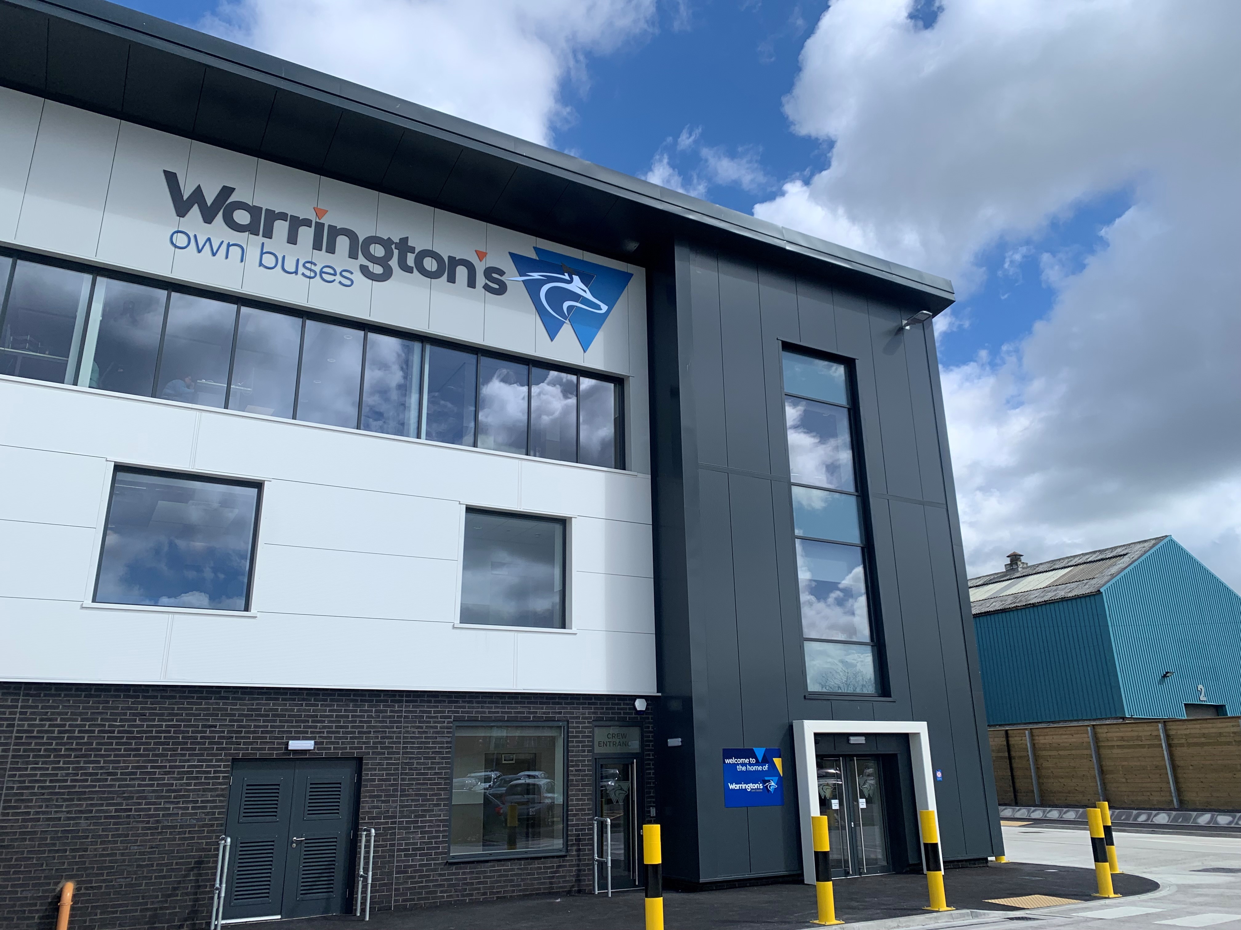 Warrington's Own Buses new depot