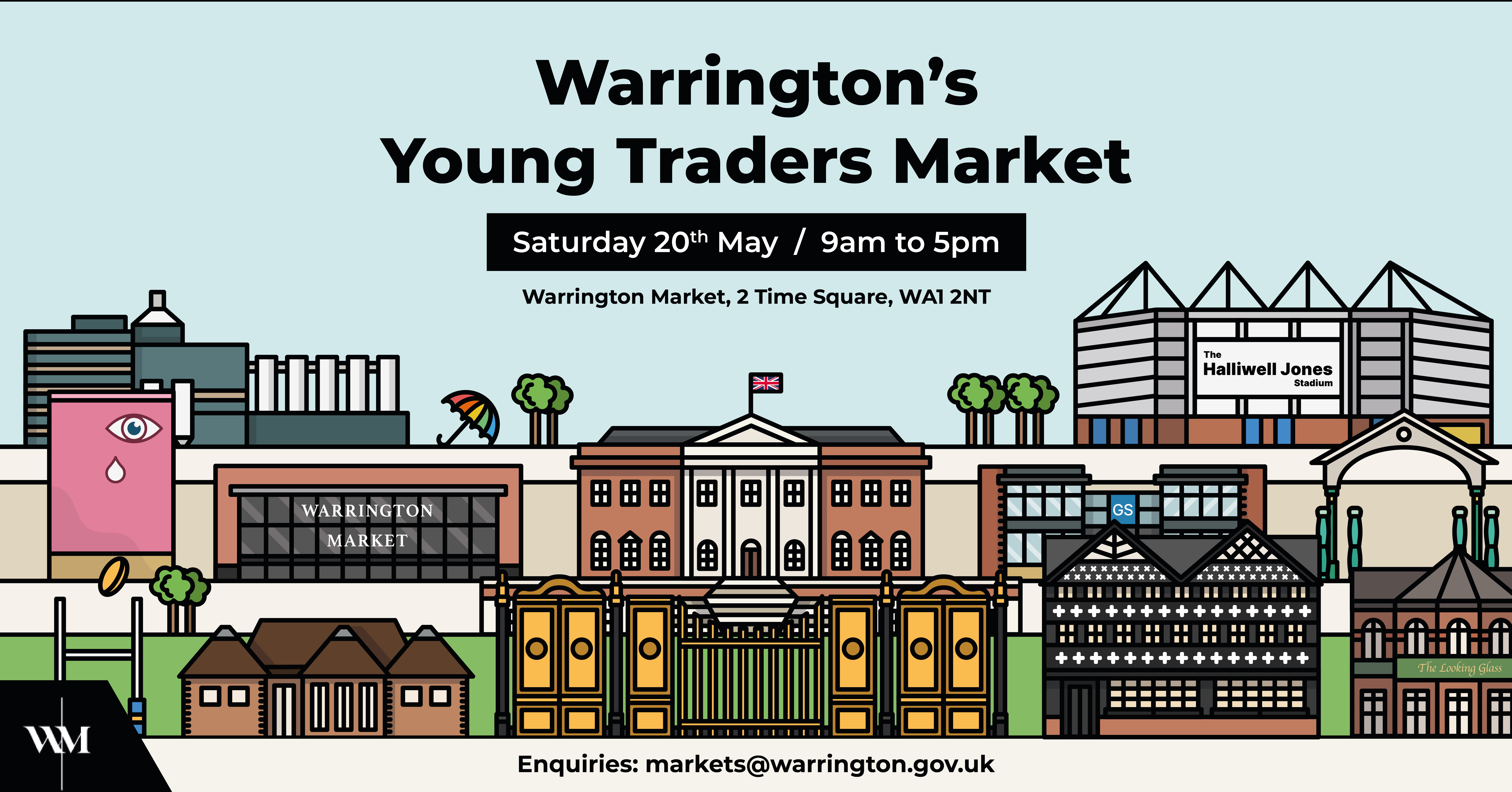 Warrington's Young Traders Market returns to Time Square on Saturday 20 May