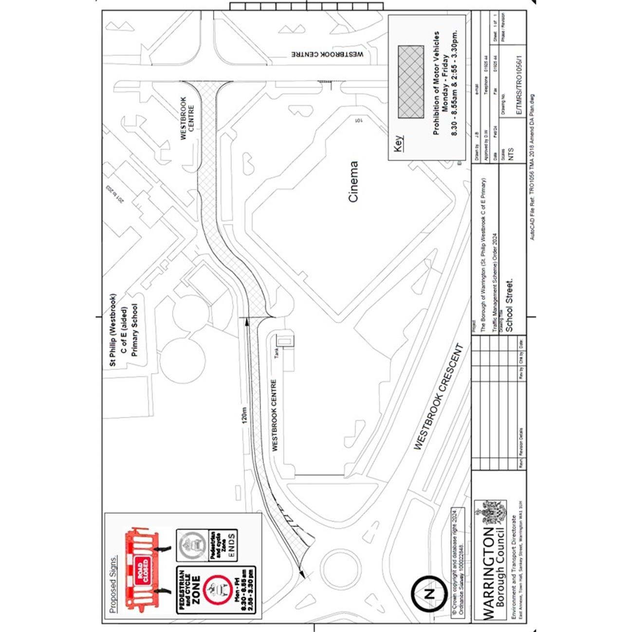 School streets - Westbrook