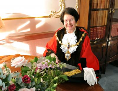 The Mayor of Warrington, Cllr Maureen Creaghan