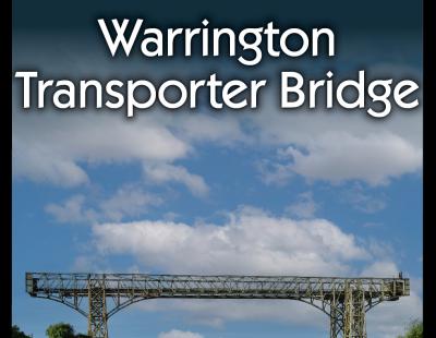 Warrington Monopoly board game section showing Warrington Transporter Bridge